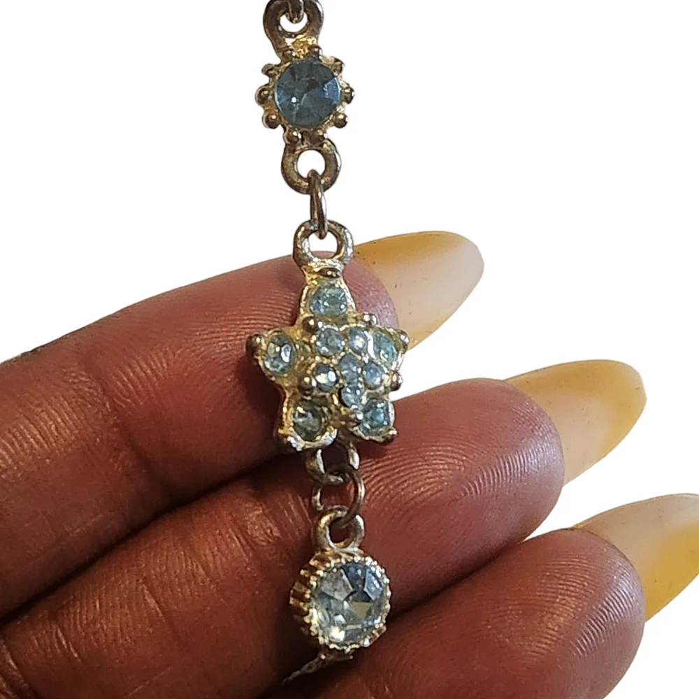 Vintage Crystal Drop Earrings
